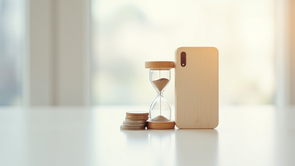 Interface de financement Apple Store avec options de paiement échelonné