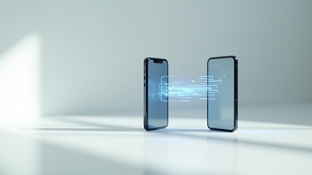 Interface de Samsung Smart Switch sur un Galaxy S26 Ultra - transfert de données en cours