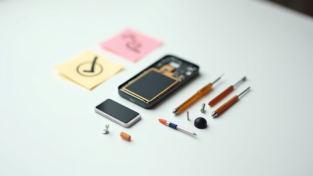 Remplacement de batterie iPhone - languettes d'adhésif stretch release