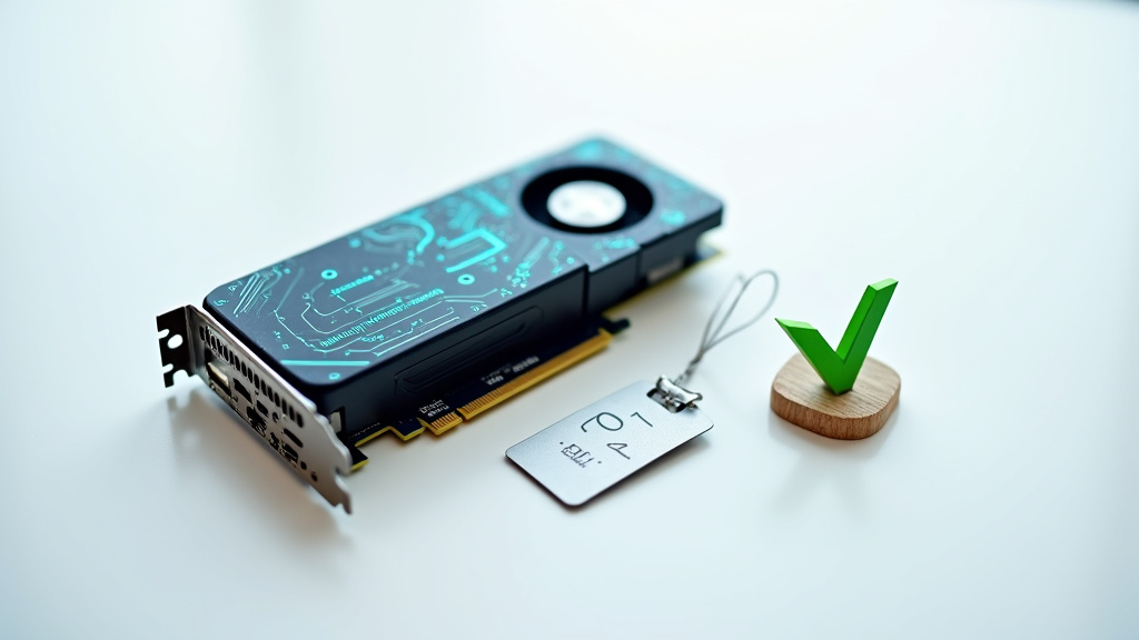 Vue rapprochée de la puce GPU de la Nvidia RTX 5080