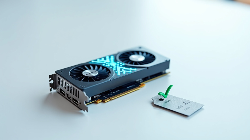 Carte graphique Nvidia RTX 5080 avec éclairage RGB dans un boîtier PC gaming