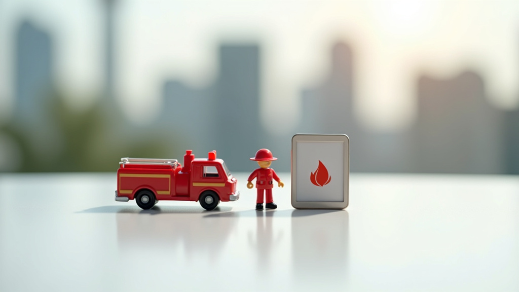 Interface de l'application Smartemis pour pompiers montrant le synoptique des interventions en cours